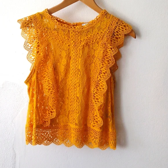 4/$20 Lace Blouse - Picture 1 of 2